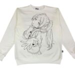 Buzo Perchado Estampado Frieren