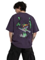 Camiseta Oversize Evangelion 01 - Imagen 2