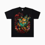 Camiseta Puntillismo Colibri