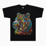 Camiseta Puntillismo Oso