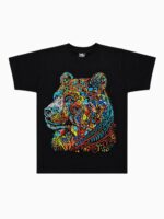 Camiseta Puntillismo Oso