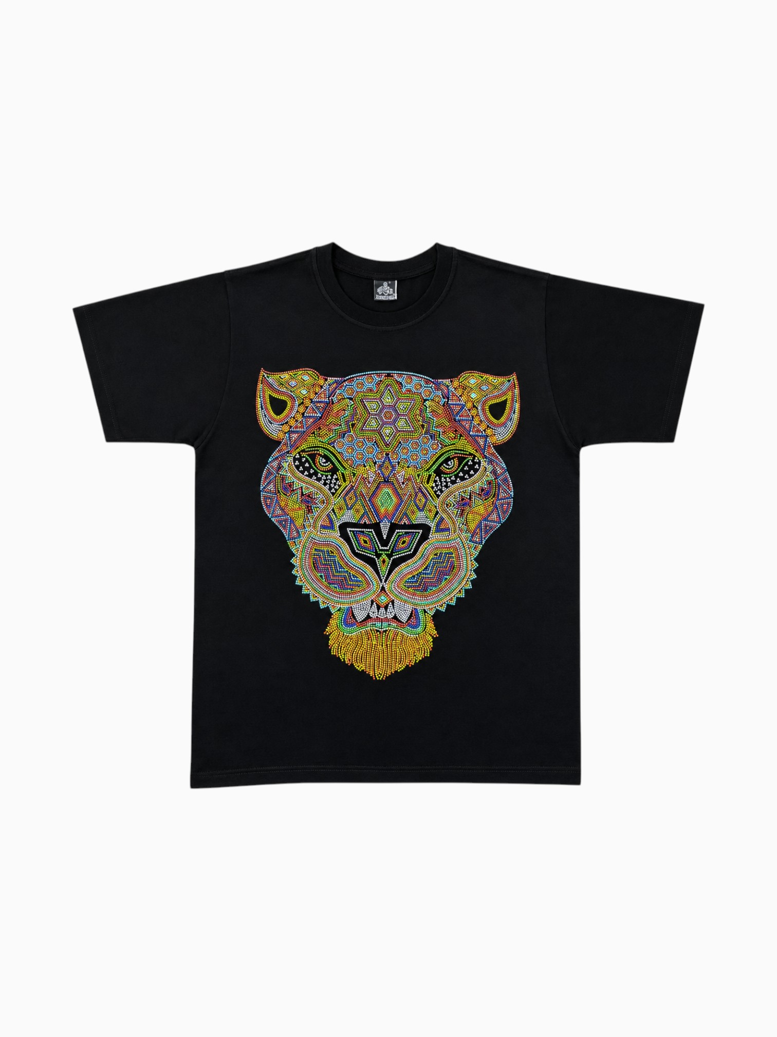 pantera barba Camiseta Puntillismo Pantera - Imagen 1