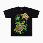 Camiseta Puntillismo Tortuga