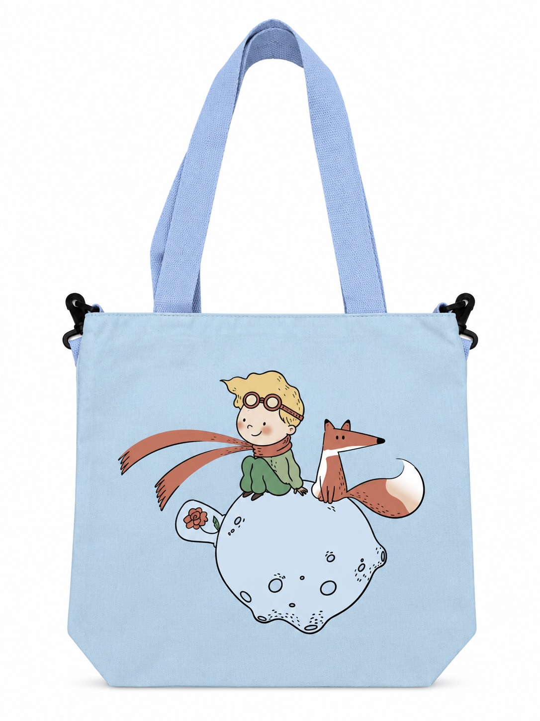 Photo 23-10-26, 6 14 16 PM (8) Tote Bag Principito Azul - Imagen 1